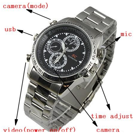 4GB Waterproof Spy W
