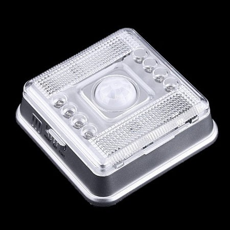 8 LED Light PIR Auto