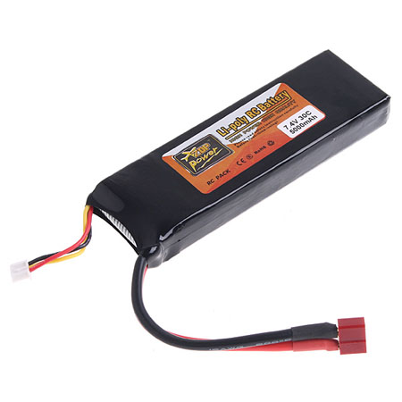 7.4V 5000mAh 30C Li-