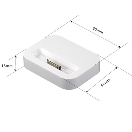White USB Dock Cradl