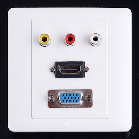 1 x HDMI 1 x VGA 3 x