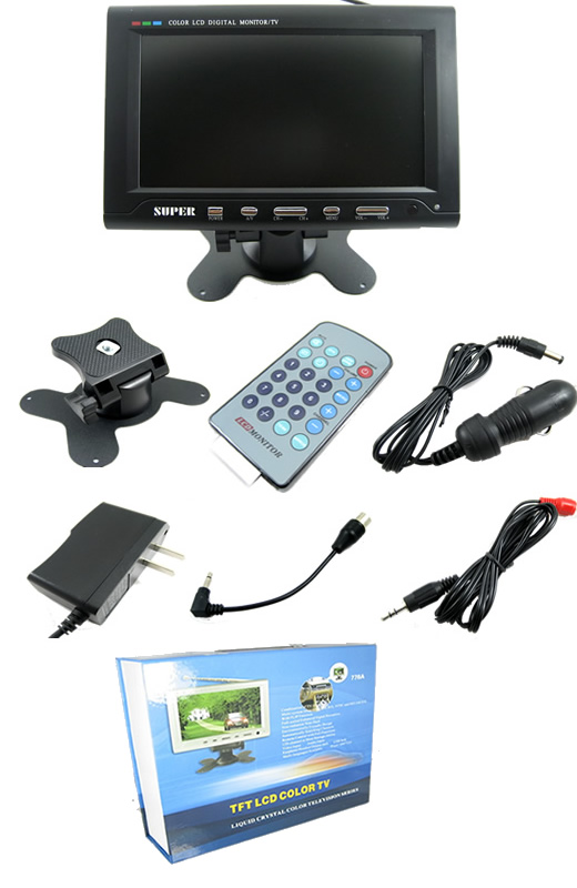 7-inch Color Screen 