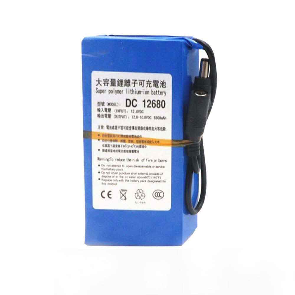 Batterie pour 6800mAh 12.6V DC-12680
