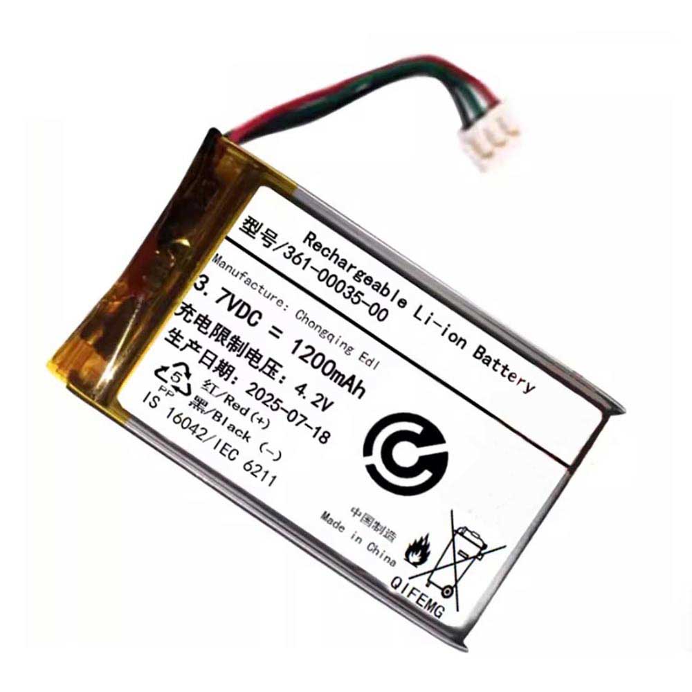 Batterie pour 1200mAh 3.7V 361-00035-00