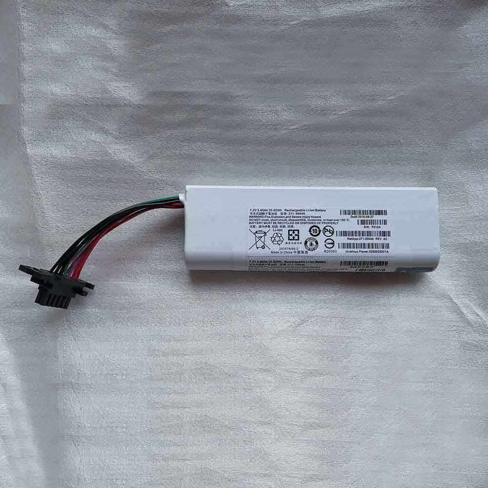 Batterie pour 3.60Ah 25.92Wh 7.2V 271-00046