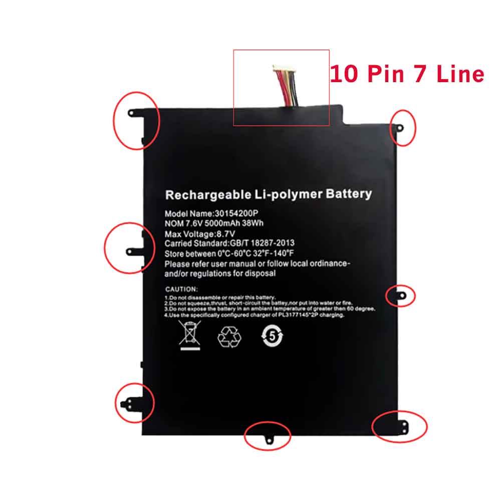 different 30154200P battery