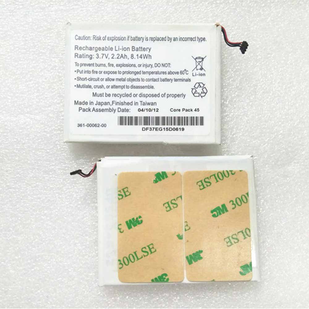 Batterie pour 2200mAh 3.7V 361-00062-00