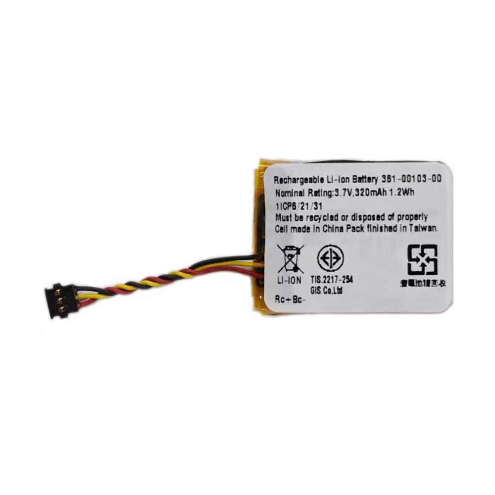 Batterie pour 320mAh 3.7V 361-00103-00