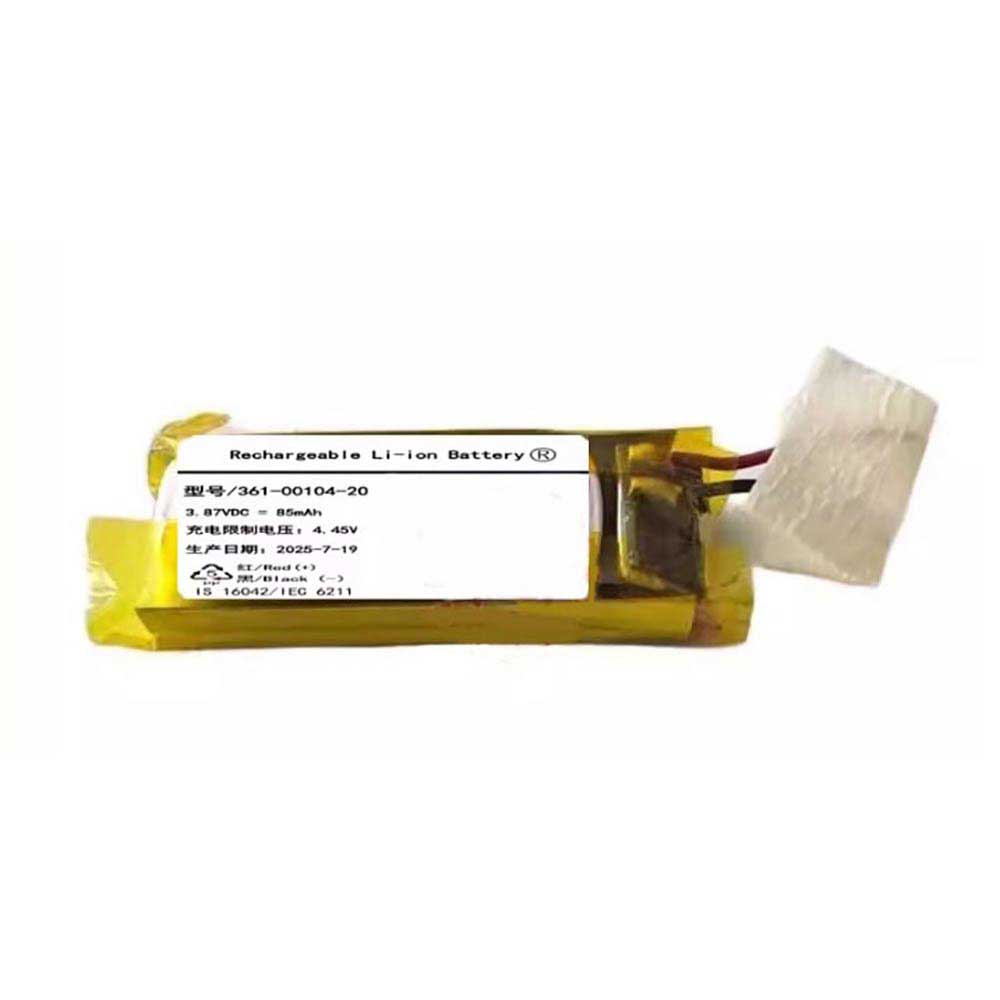 Batterie pour 85mAh 3.87V 361-00104-00