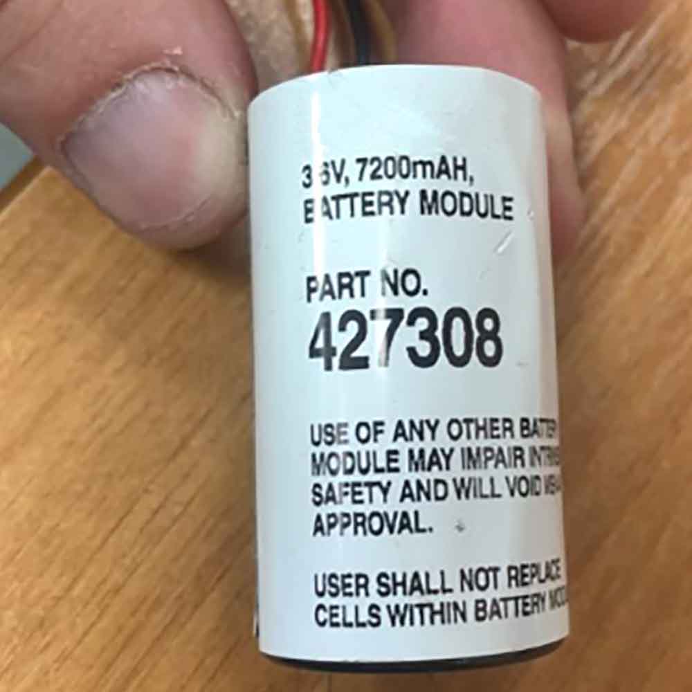 Batterie pour 7200mAh 3.6V 427308