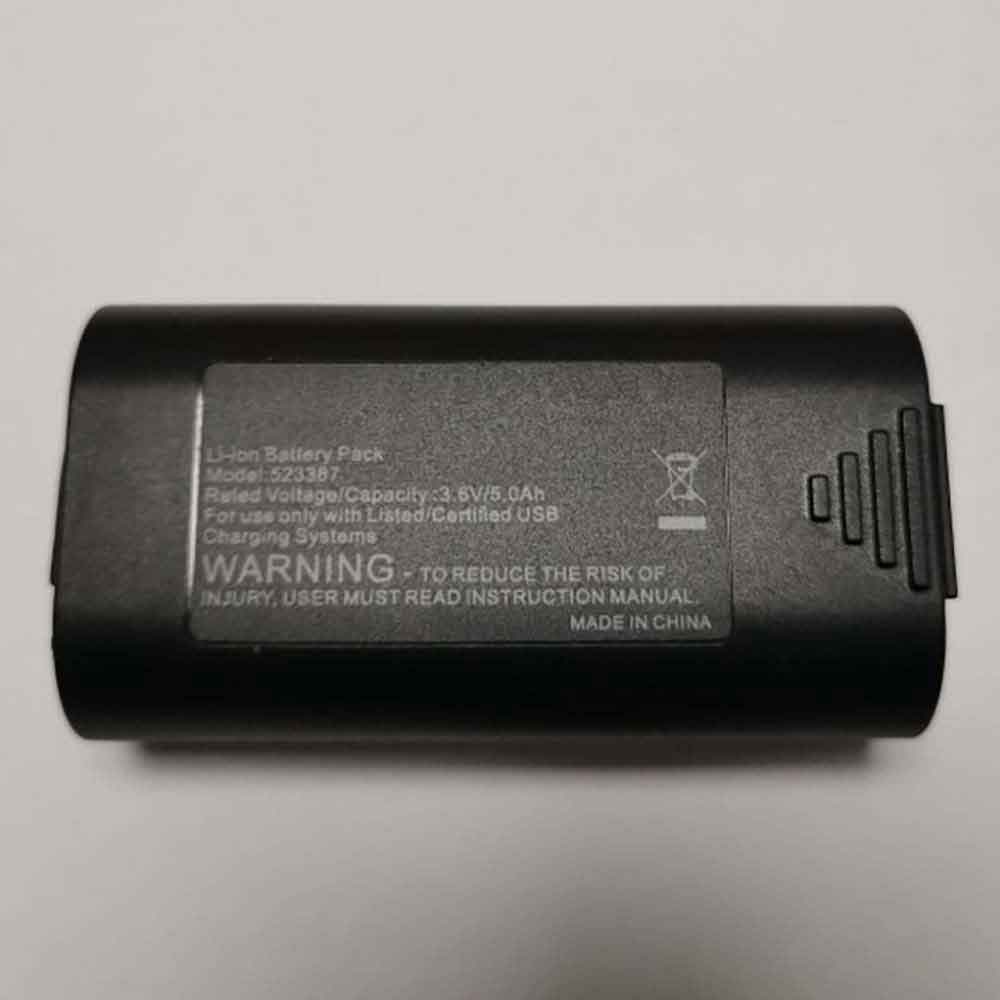 Batterie pour 5000mAh 3.6V 523387