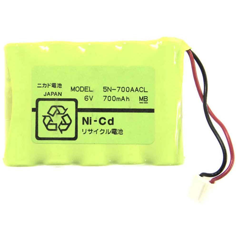 Batterie pour 700mAh 6V 5N-700AACL