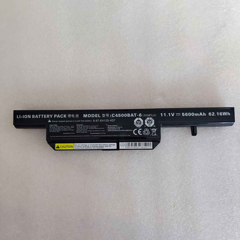 Batterie pour 4400mah 11.1V 6-87-C480S-4P4