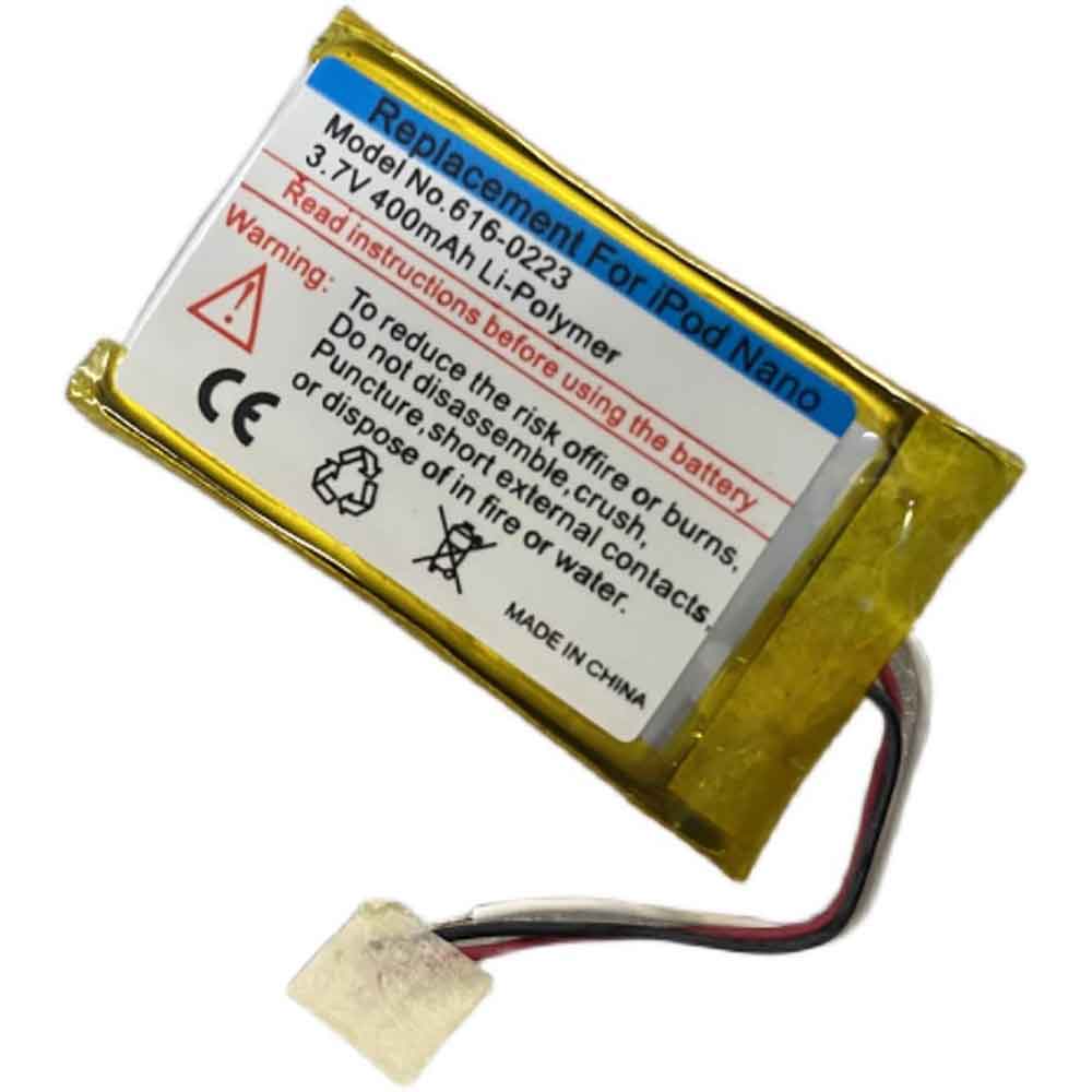 Batterie pour 400mAh 3.7V 616-0224