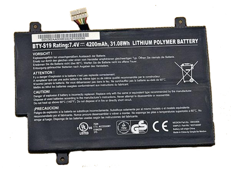 Batterie pour 4200mah / 31.08Wh 7.4V BTY-S19
