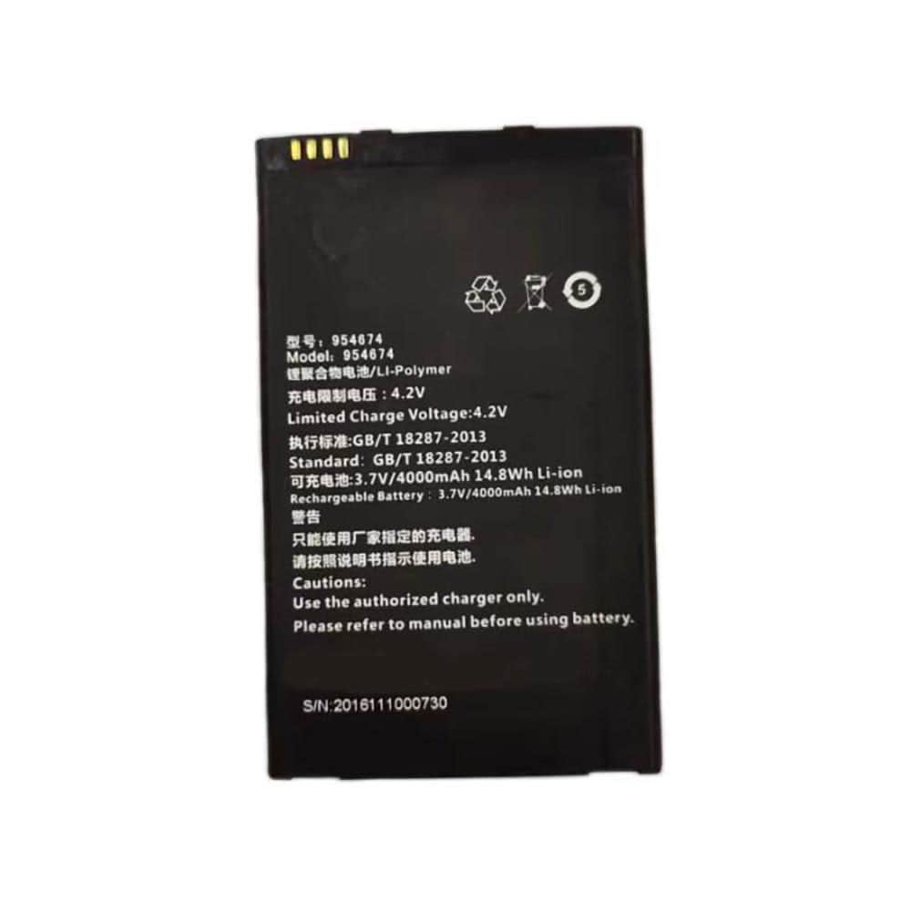 Batterie pour 4000mAh 3.7V 954674