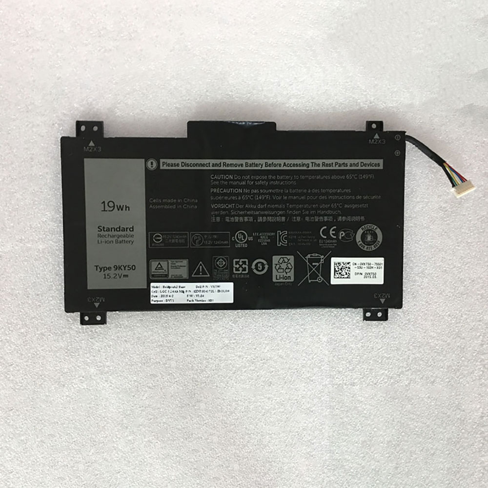 Batterie pour 1240Mah/19WH 15.2V 9KY50