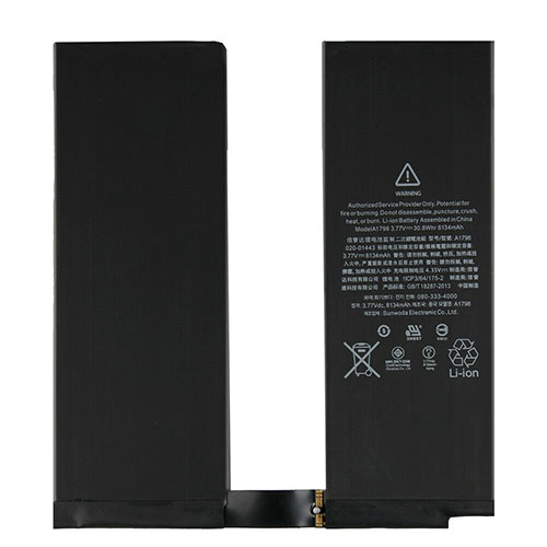 Batterie pour 8134mAh/30.8WH 3.77V/4.35V A1793