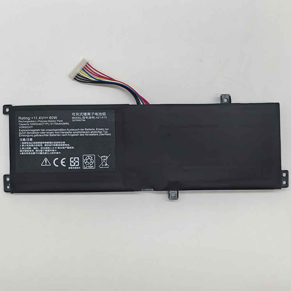 Batterie pour 53000mAh 11.4V A21-K15