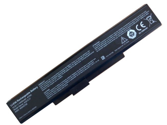 Batterie pour 4400mah 10.8V(Not compatible 14.4V) A32-C17