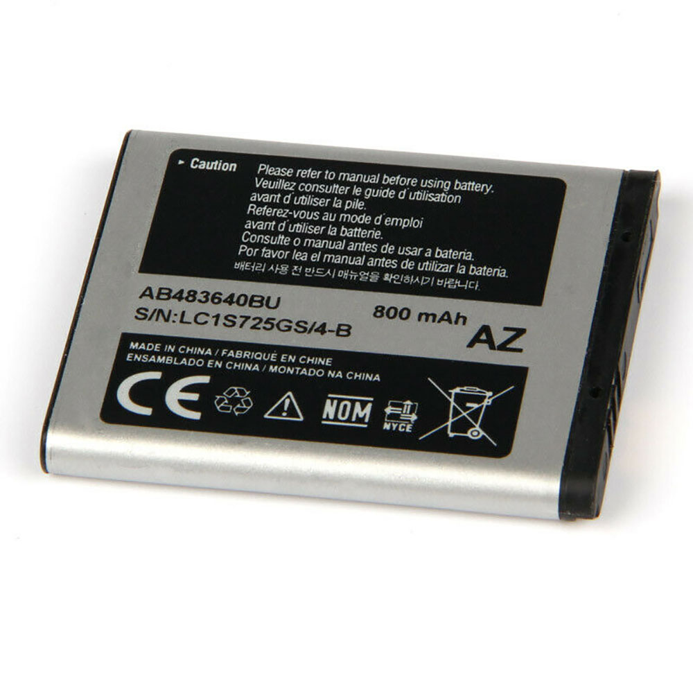 Batterie pour 800mAh 3.7V AB483640BU