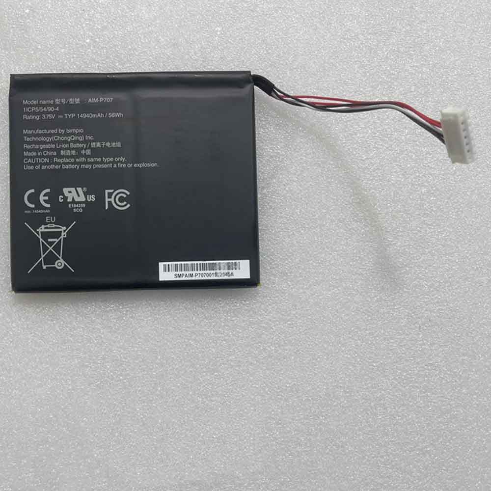 Batterie pour 14940mAh 3.75V AIM-P707