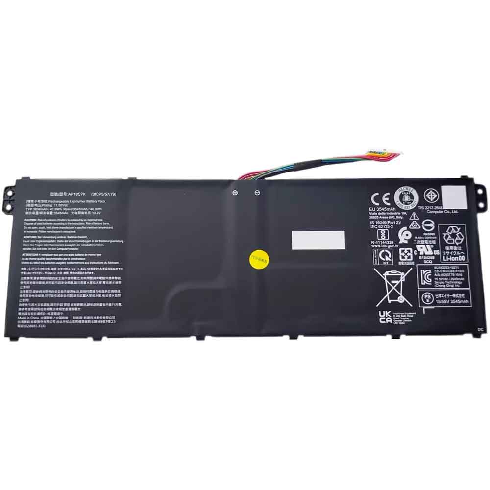 Batterie pour 3545mAh 11.55V AP18C7K