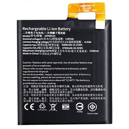 Batterie pour 5000mAh/19.25Wh 3.85V/4.4V APP00223
