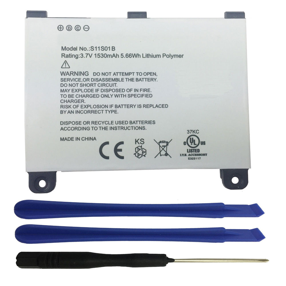 Batterie pour 1530mAh/5.66Wh 3.7V 170-1012-00