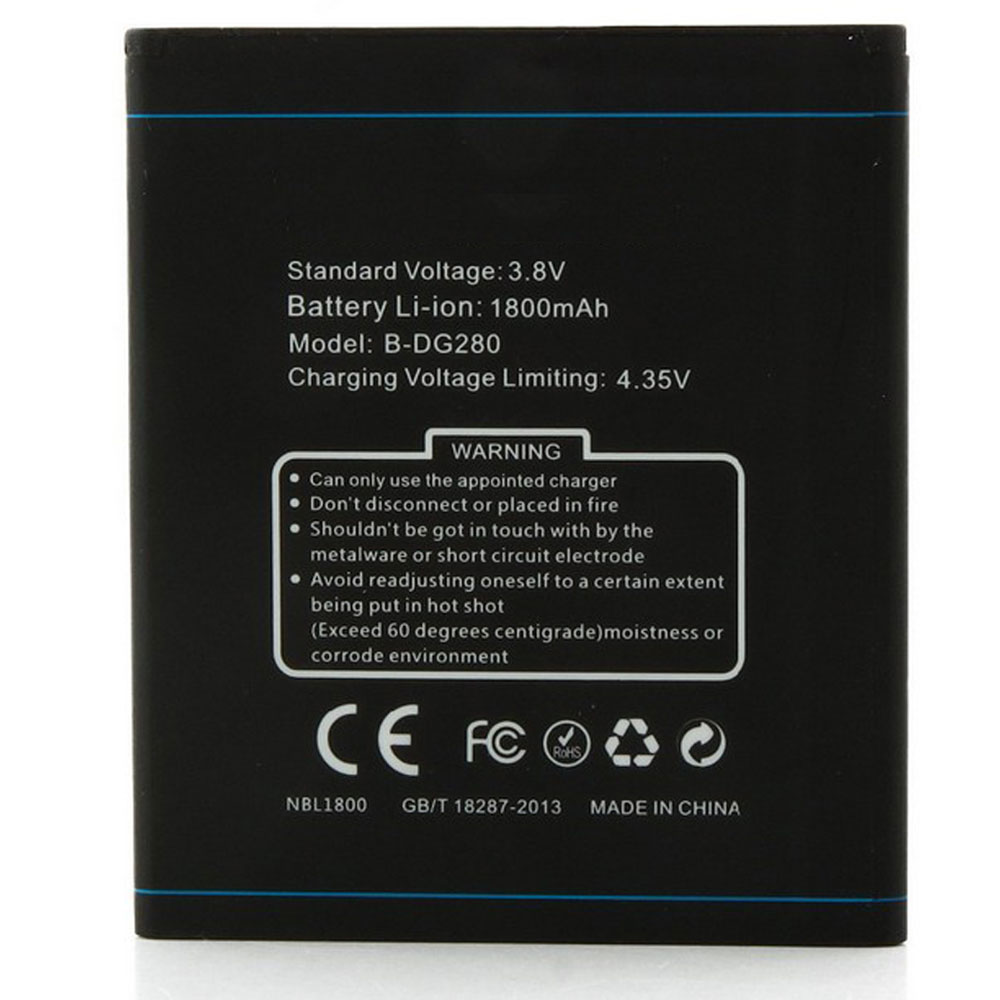 Batterie pour 1800mAh 3.8V/4.35V B-DG280