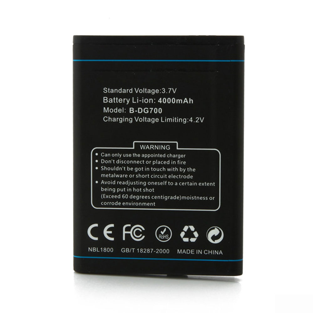 Batterie pour 2000mAh 3.7V/4.2V B-DG700