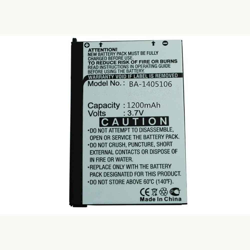 Batterie pour 1200mAh 3.7V BA-1405106