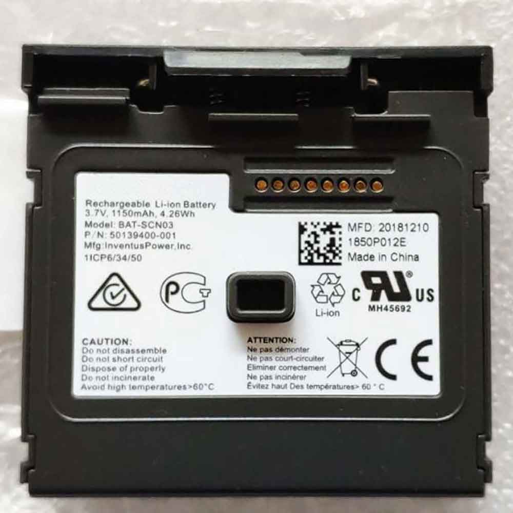 Batterie pour 1150mAh 4.26Wh 3.7V 4.2V BAT-SCN03