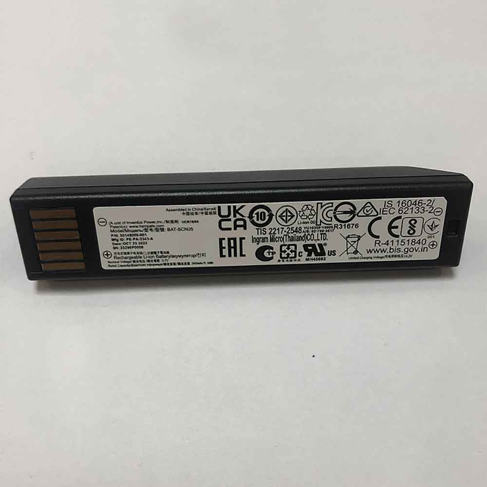 Batterie pour 2400mAh 3.7V BAT-SCN05