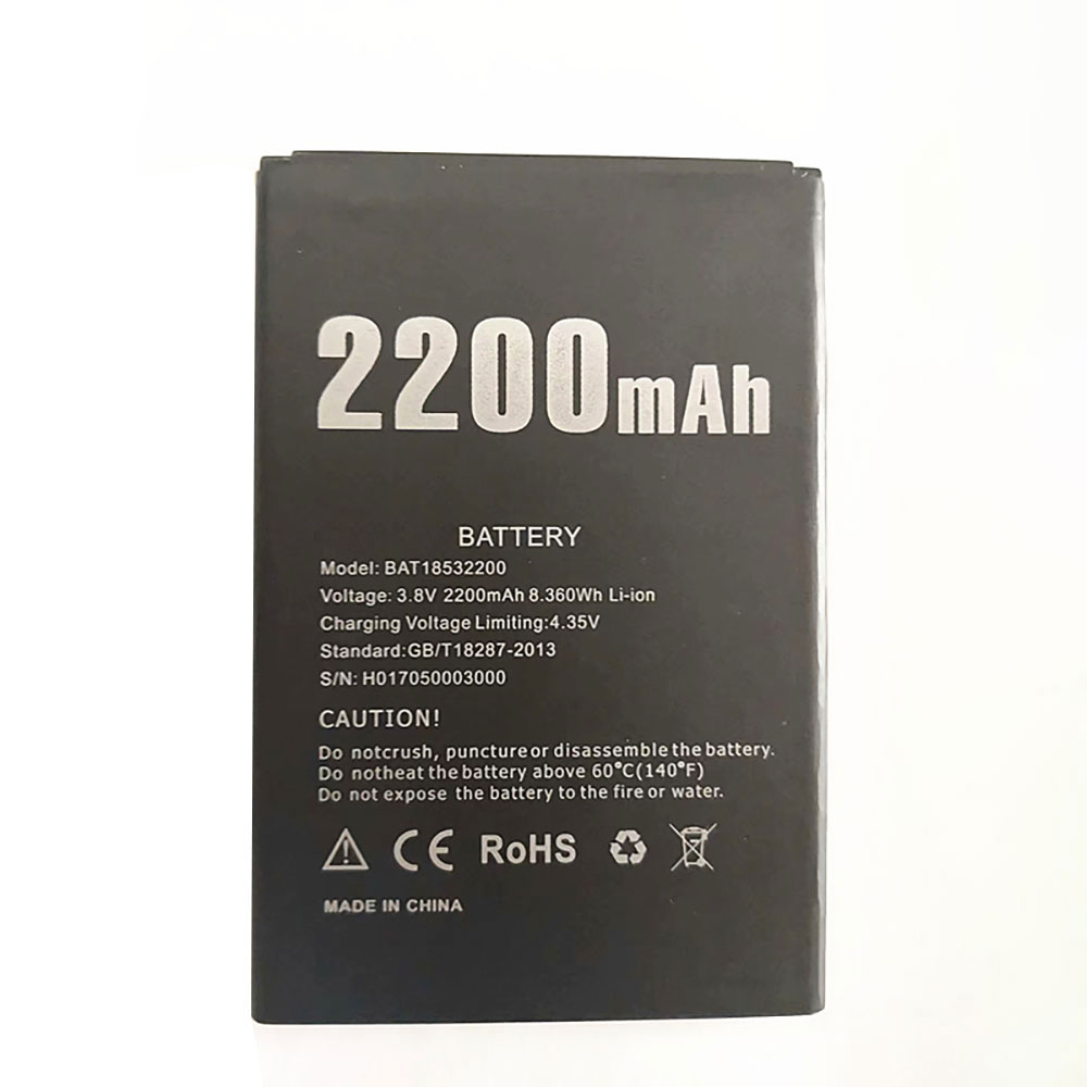 Batterie pour 2200mAh 3.8V/4.35V BAT18532200