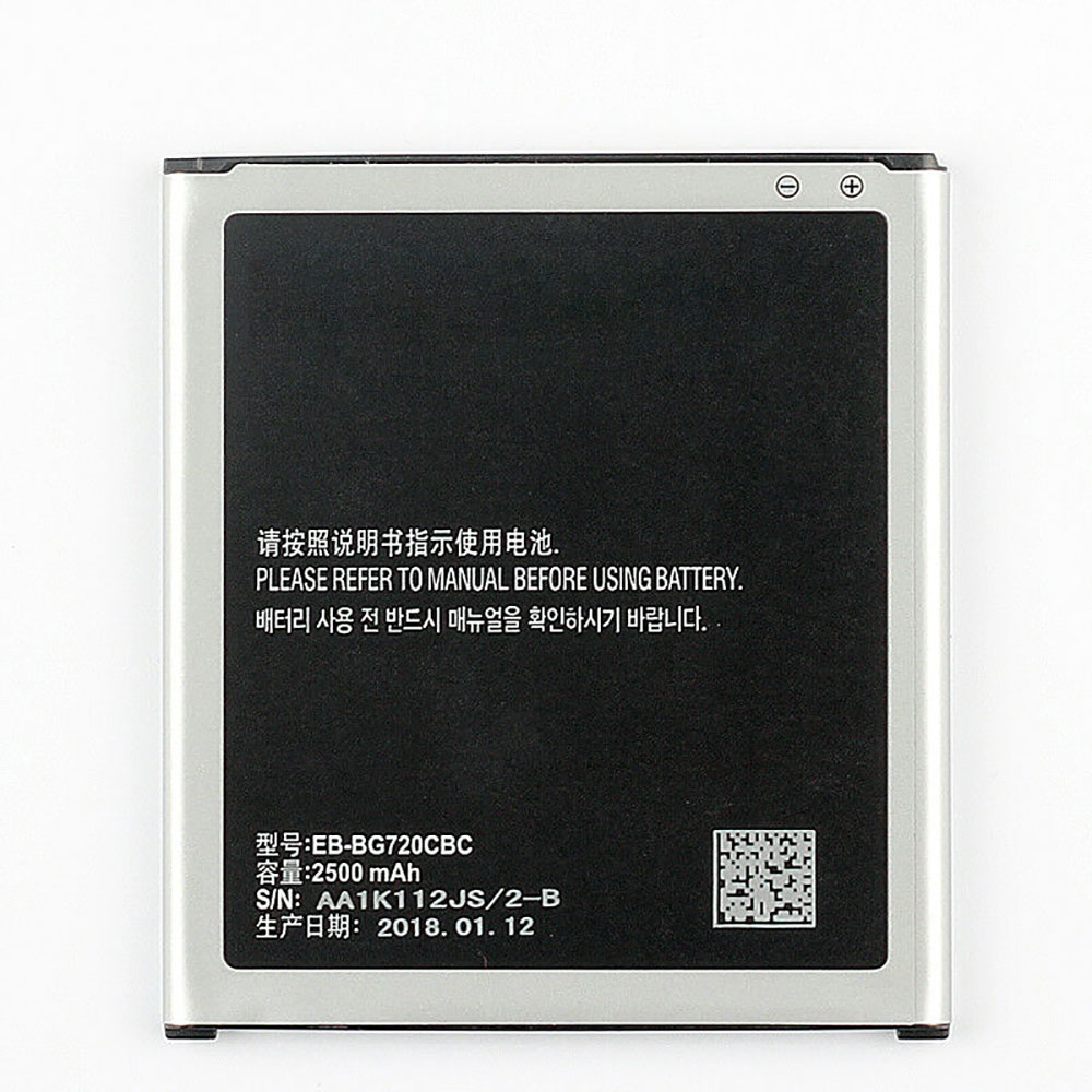 Batterie pour 2500mAh/9.63WH 3.85V/4.4V EB-BG720CBC