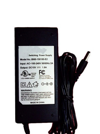 Batterie pour 100-240V~ 0.7A-0.4A, 50-60Hz 15V 1.8A 27W BI60-150180-E2