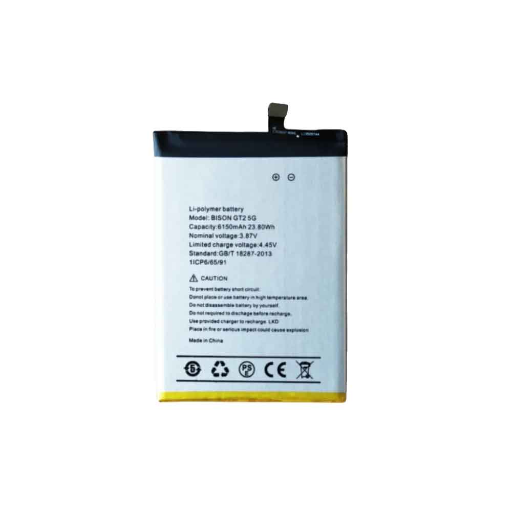 Batterie pour 6150mAh 3.87V BISON-GT2-5G