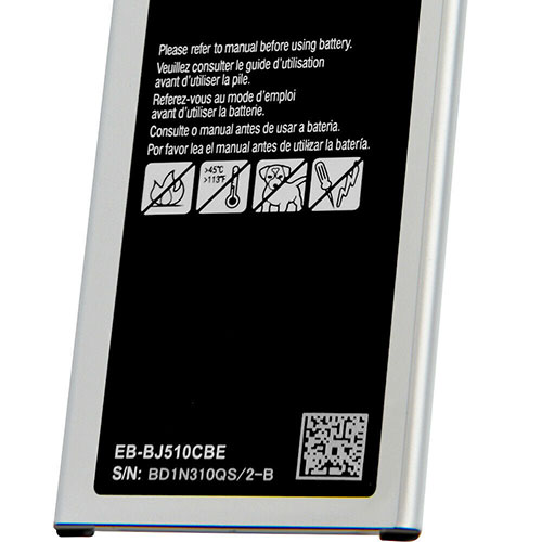 Batterie pour 3100mAh/11.94WH 3.85V/4.4V EB-BJ510CBE