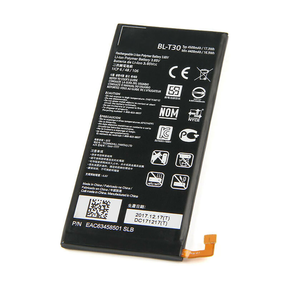 Batterie pour 4400mAh/16.9WH 3.85V/4.4V BL-T30