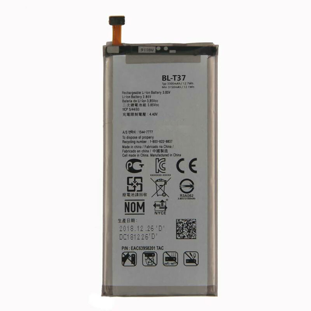 Batterie pour 3150mAh/12.1WH 3.85V/4.40V BL-T37