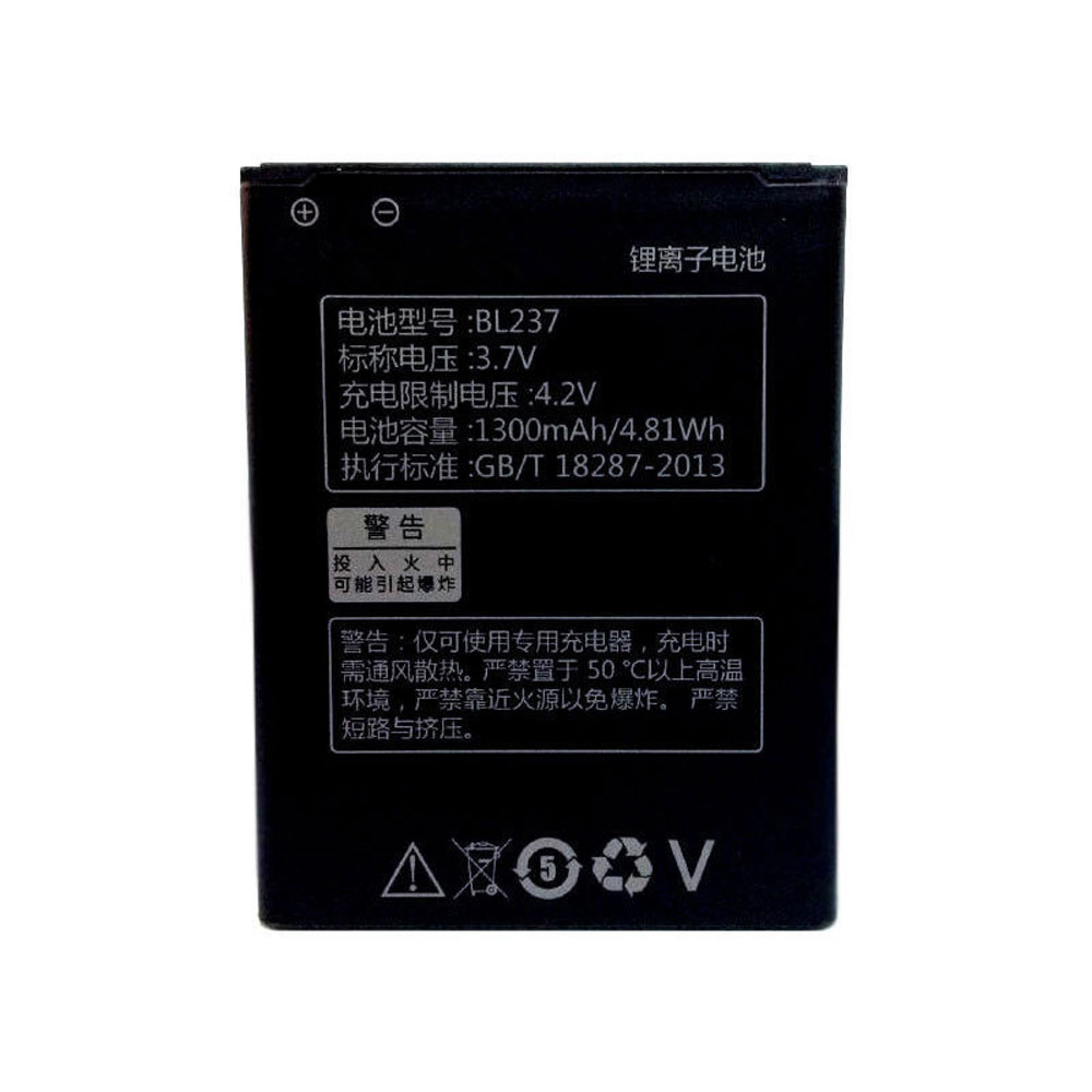 Batterie pour 1300MAH/4.81Wh 3.7V/4.2V BL237