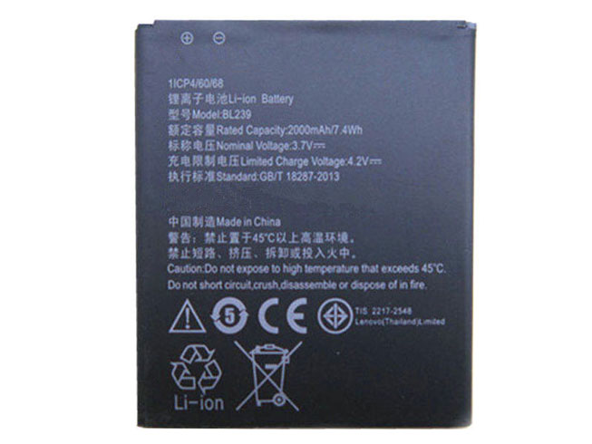 Batterie pour 2000MAH/7.4Wh 3.7V/4.2V BL239