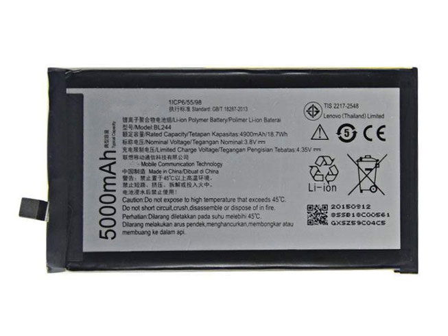 Batterie pour 4900MAH/18.70Wh 3.8V/4.35V BL244