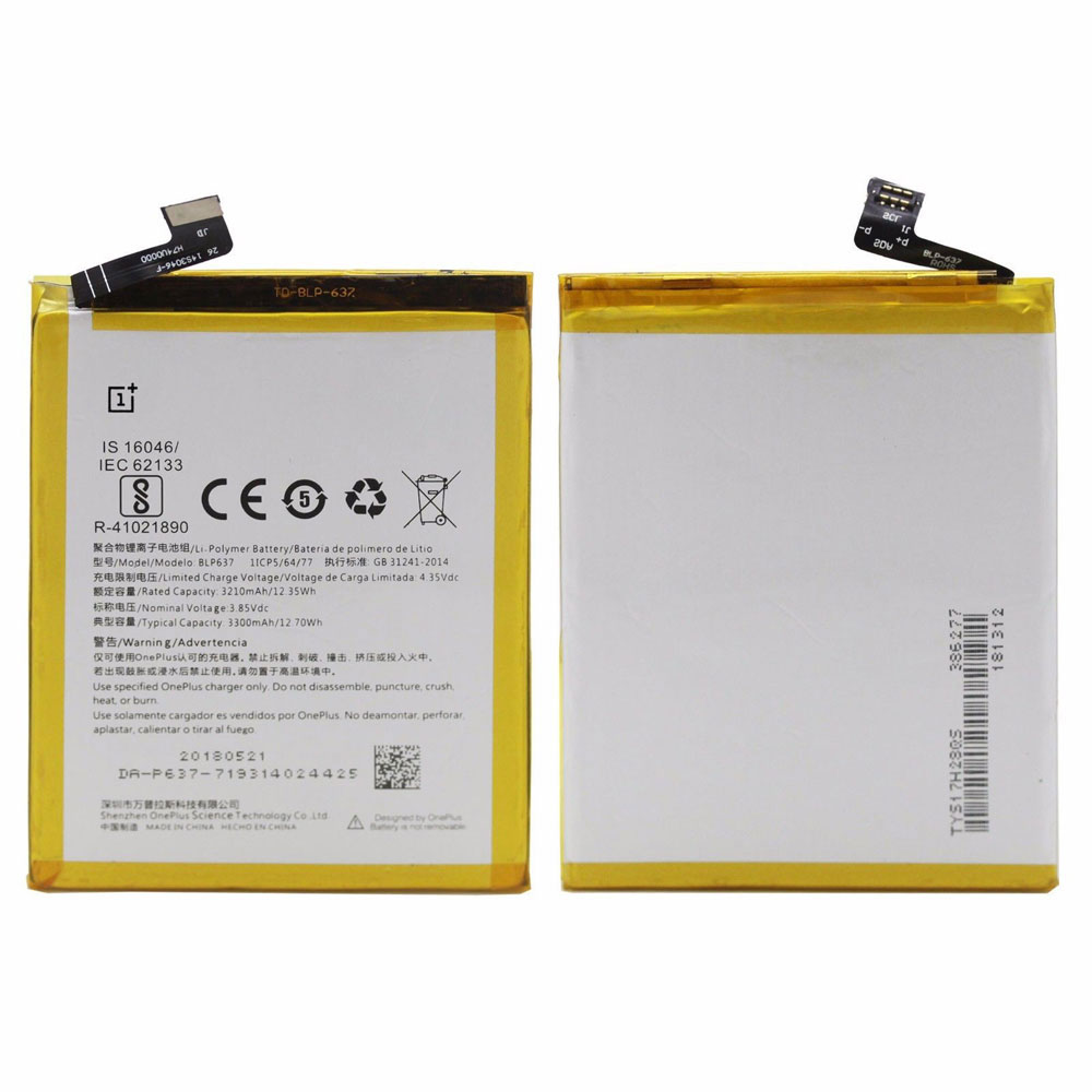 Batterie pour 3300mAh/12.70WH 3.85V BLP637