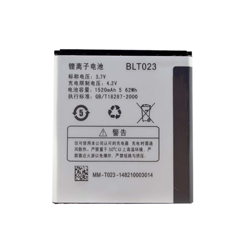 Batterie pour 1520mAh 3.7V BLT023