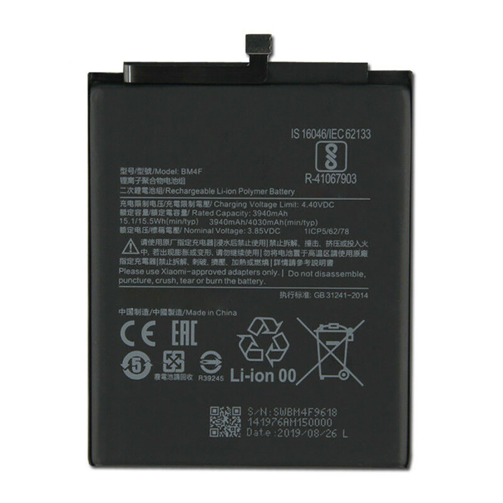 Batterie pour 3940mAh/15.1WH 3.85V/4.4V BM4F