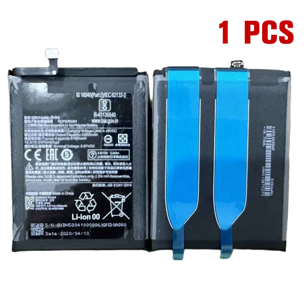 Batterie pour 5160mAh 3.87V BN58