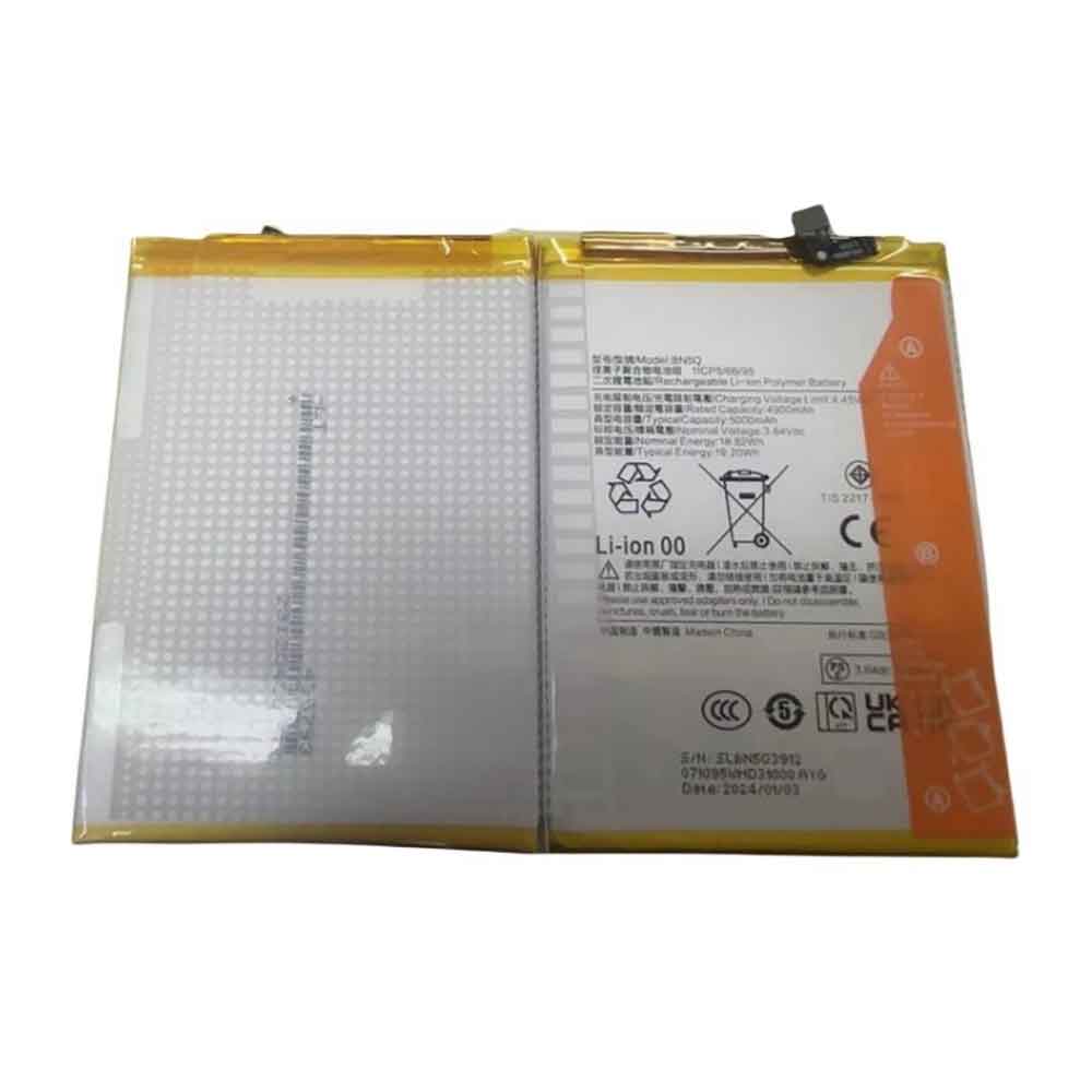 Batterie pour 4900mAh 3.84V BN5Q