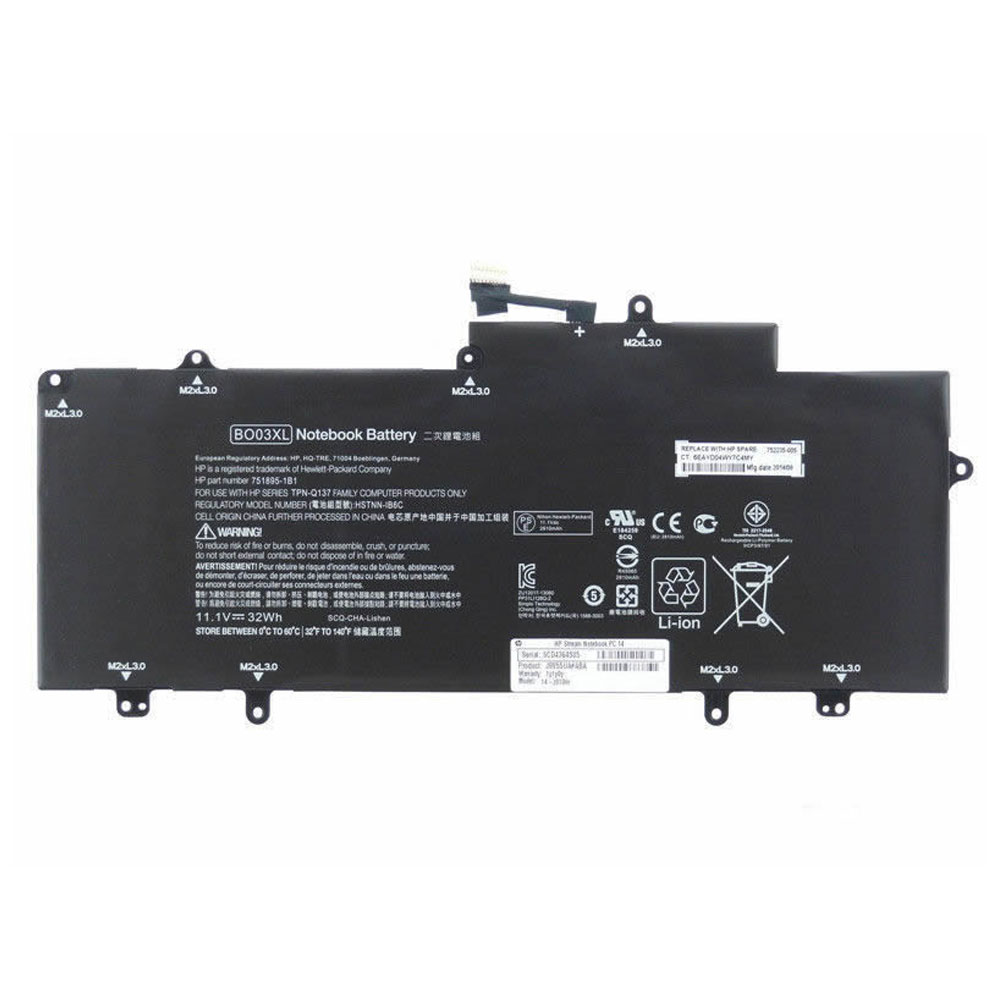 Batterie pour 32Wh 11.1V TPN-Q137